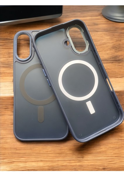 Apple iPhone 16 Uyumlu Magsafe Destekli Kılıf