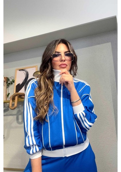 Egzotik Asortik Kadın Şeritli Eşofman Takım fiyatları