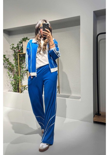 Egzotik Asortik Kadın Şeritli Eşofman Takım indirimleri