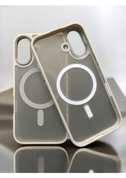 Apple iPhone 16 Uyumlu Magsafe Destekli Kılıf