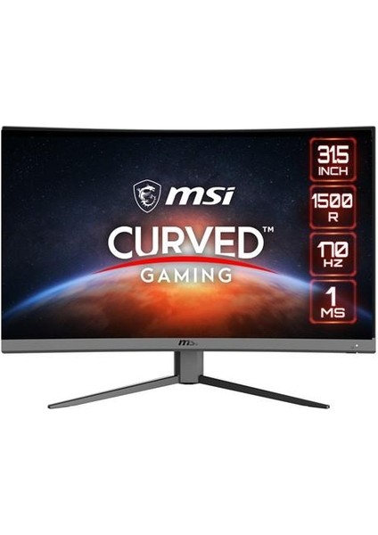 Msı 31.5" Va G32CQ4 E2 1ms 170HZ Hdmı-Dp Gamıng Monitör 2560X1440