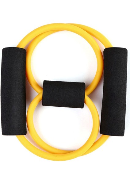 8 Şeklinde Direnç Bandı Yoga Plates ve Vücut Geliştirme Egzersiz Bandı - MCT7037-8816