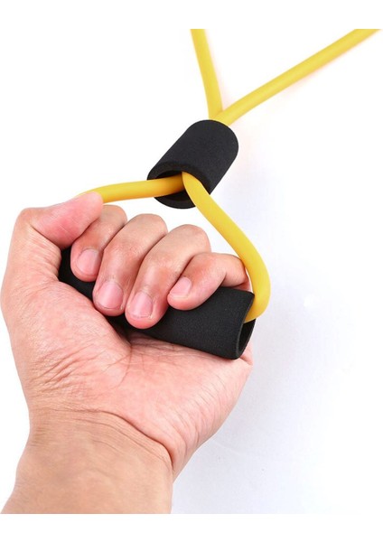 8 Şeklinde Direnç Bandı Yoga Plates ve Vücut Geliştirme Egzersiz Bandı - MCT7037-8816