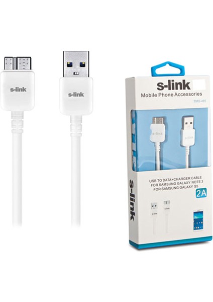 S-Lınk SMG-495 Note3 Data+Şarj Kablosu (4767) - MCT7748-3154