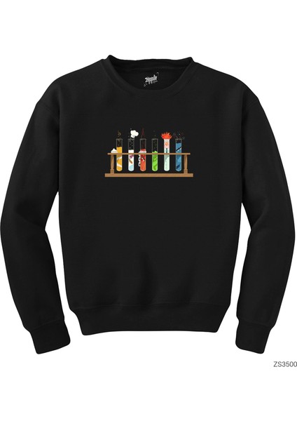 Muppet Science Siyah Sweatshirt