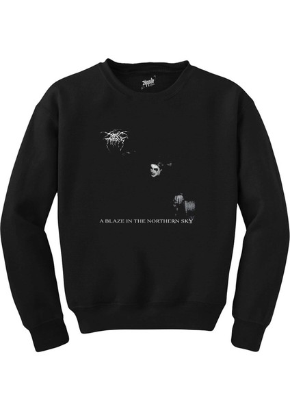 Darkthrone A Blaze In The Northern Sky Siyah Sweatshirt