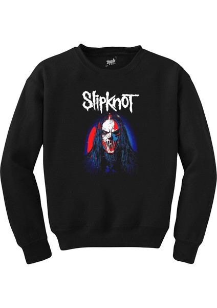 Slipknot Mick Thomson Face Siyah Sweatshirt