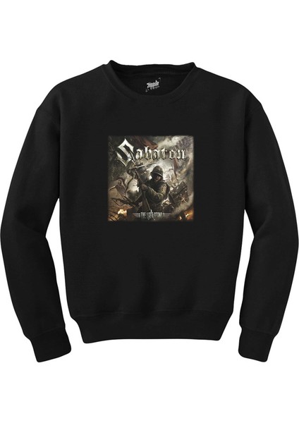 Sabaton The Last Stand Siyah Sweatshirt