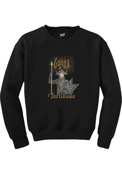 Gojira Fortitude Siyah Sweatshirt