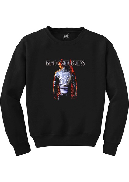 Black Veil Brides Rebels Siyah Sweatshirt