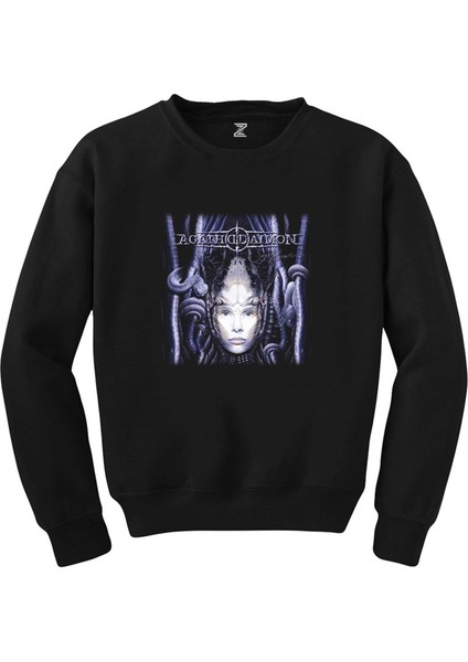 Agathodaimon Serpent's Embrace Siyah Sweatshirt