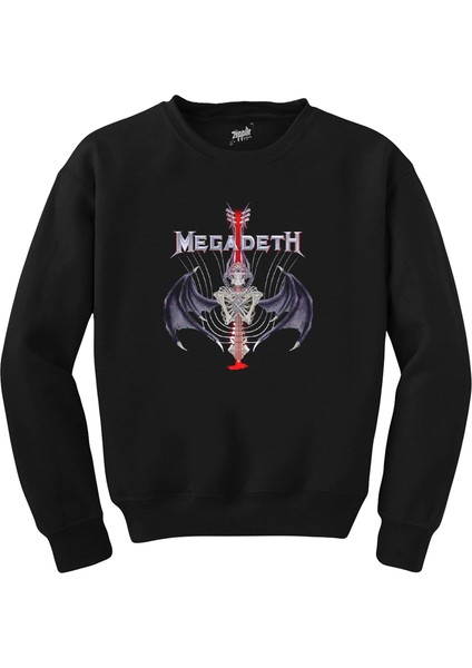 Megadeth Vic 2 Siyah Sweatshirt