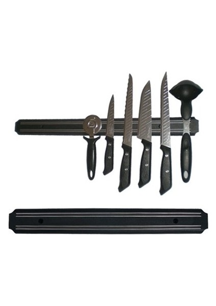 Mıknatıslı Bıçak Askısı Bıçak Tutucu Bıçak Askısı Duvara Monte 33 cm