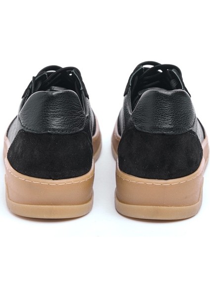 Hakiki Deri Bağcıklı Kadın Sneaker fırsatları