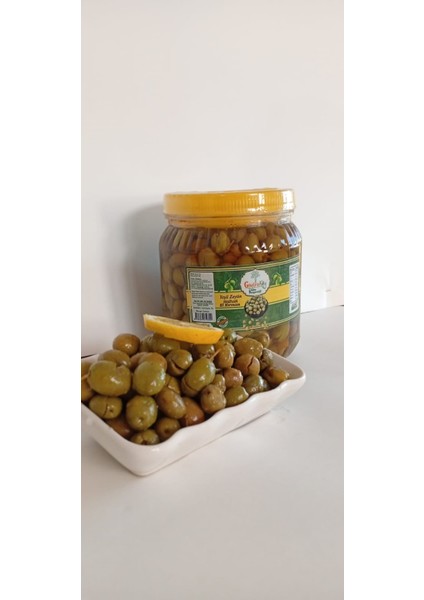 (Hatay) Halhali Yeşil Zeytin-El Kırması 1 kg fiyatları