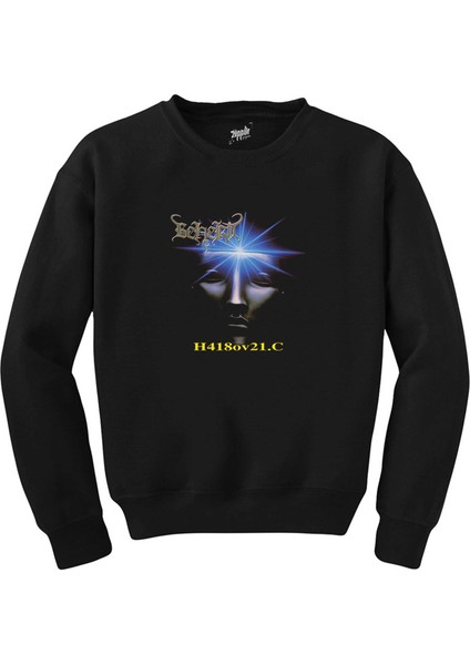 Beherit H418OV21.C Siyah Sweatshirt