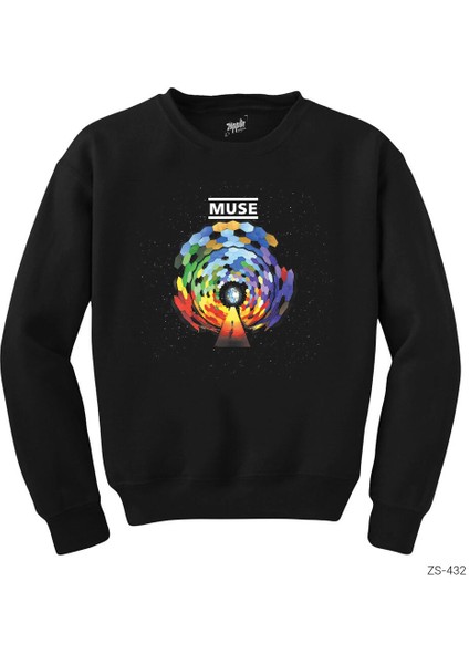 Muse The Resistance Cover Siyah Sweatshirt