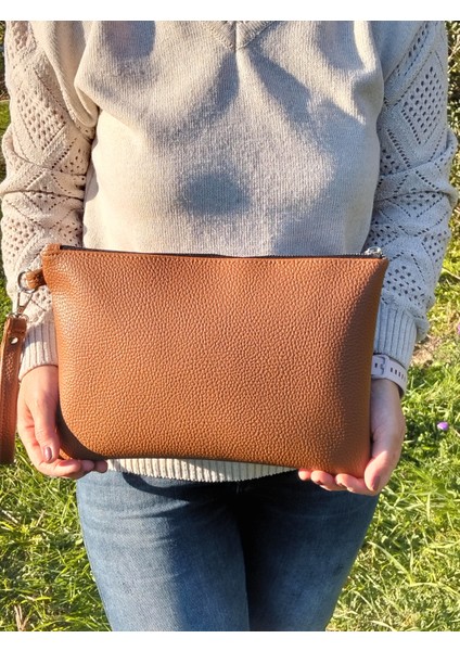 Kadın Düz Desenli El Askılı Portföy Clutch Çanta modelleri