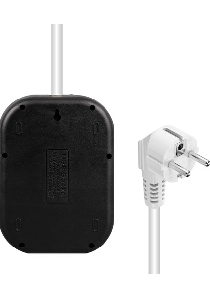 6\'lı Akım Korumalı Priz, 1.5 Metre Kablo, 3 x Usb, 1 x Type-C Pd Girişli, Grup Priz, 10AH Akım Korumalı Priz, 2500W Güç, Anahtarlı, Topraklı, fiyatları