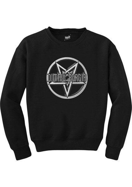 Dimmu Borgir Pentagram Siyah Sweatshirt