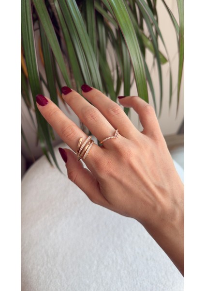 Özel Seri Baget Model Ince Zarif Yüzük modelleri