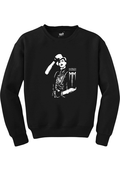 Marilyn Manson Body Siyah Sweatshirt