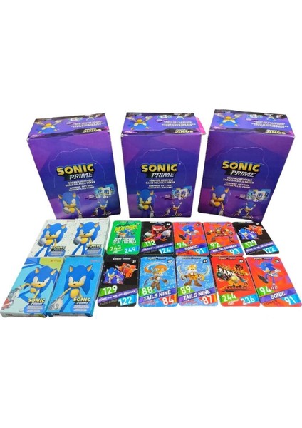 sepeti SONİC Prime Karakter Oyun Kartları