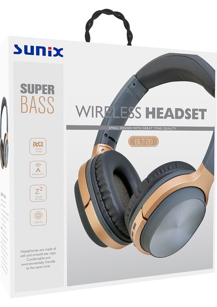 Blt-20 Bluetooth Kulak Üstü Kulaklık