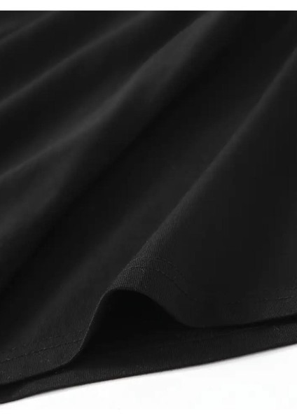 Eagle Baskılı Bisiklet Yaka Oversize Erkek Tshirt fiyatları