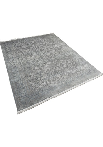 Halı Aura 2881 Gri Viskon 120 Tarak Özel Tezgah Üst Kalite Halı modelleri