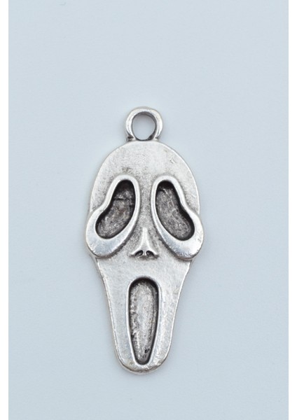 Scream - Çığlık Gümüş Kaplama Kolye Ucu