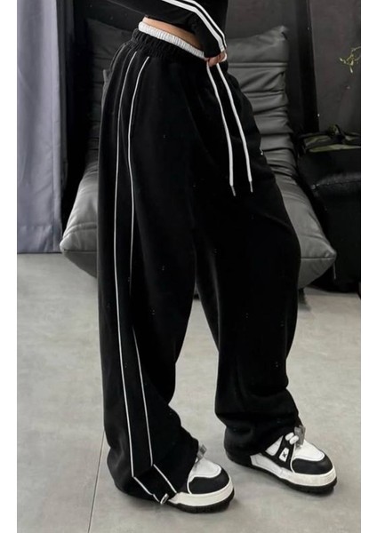 Trend Unisex Örme Pantolon Eşofman