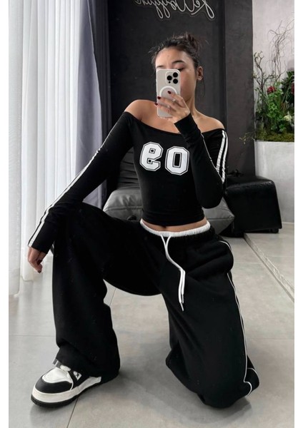 Trend Unisex Örme Pantolon Eşofman