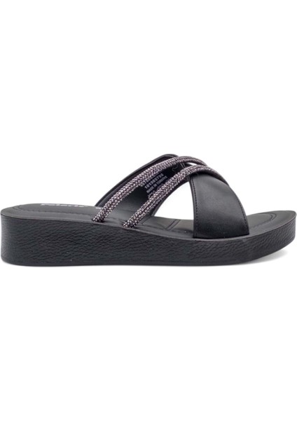 407006.Z5FX Kadın Comfort Terlik Siyah