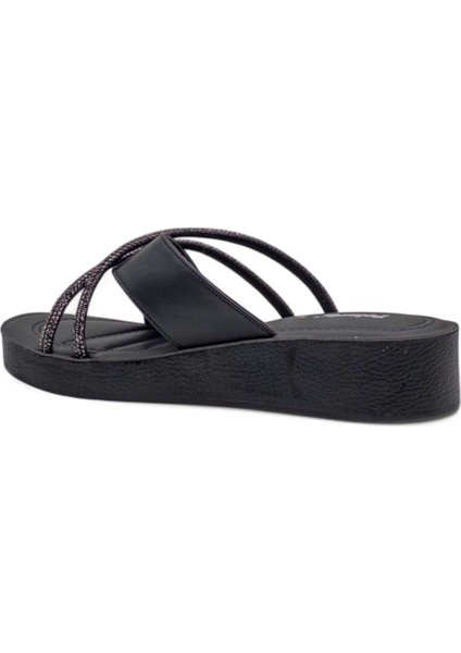 407006.Z5FX Kadın Comfort Terlik Siyah