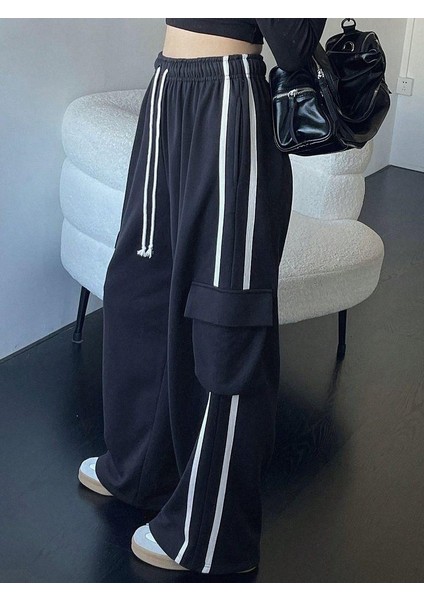 Trend Unisex Örme Pantolon Eşofman
