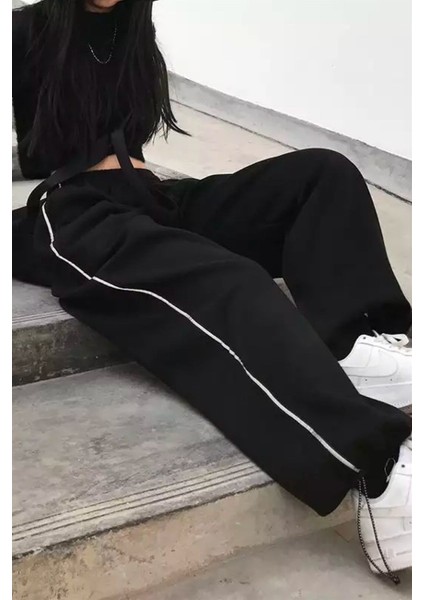 Trend Unisex Örme Pantolon Eşofman