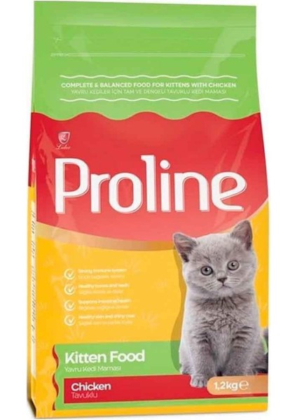 Tavuklu Yavru Kedi Maması 1,2kg - 4 Adet