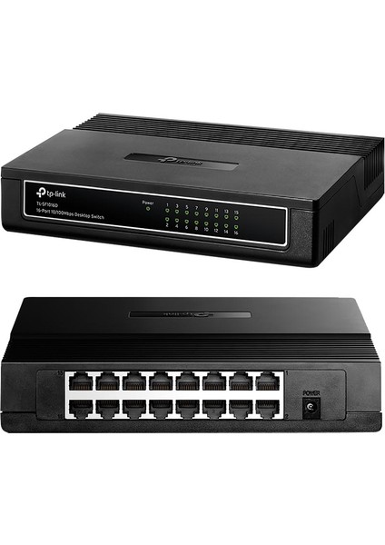 Tp-Lınk TL-SF1016D 16 Port 10/100 Mbps Swıtch (4987)