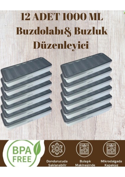 Saklama Kabı Buzdolabı Buzluk Saklama Kabı Difriz Düzenleyici Mikrodalga Kabı