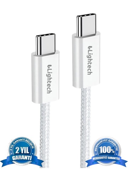 Iphone 15 /pro/promax/plus/ 16 /pro/promax/plus ve IPAD Uyumlu 60W Hızlı Şarj Kablosu 1 mt Usb-C