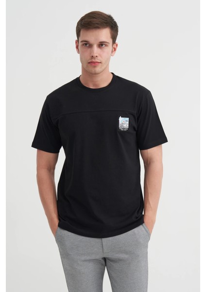 Siyah Erkek T-Shirt 4085
