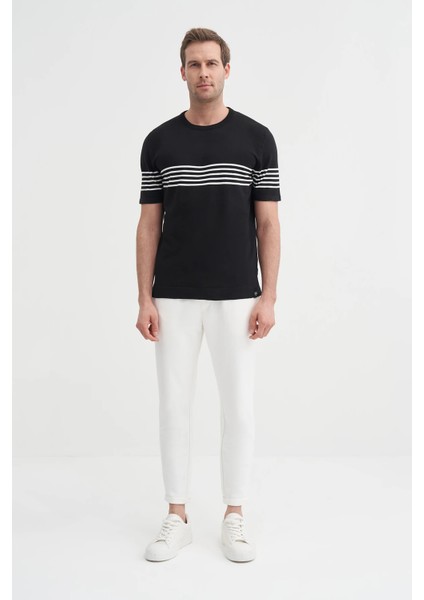 Triko Siyah Erkek T-Shirt 3040 indirimleri