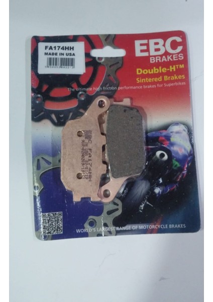 Fren Balatası Sinter FA174HH 2004-2005 Honda Cbr 1000 Rr Uyum