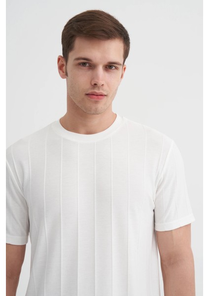 Ekru Erkek T-Shirt 4203 fiyatları