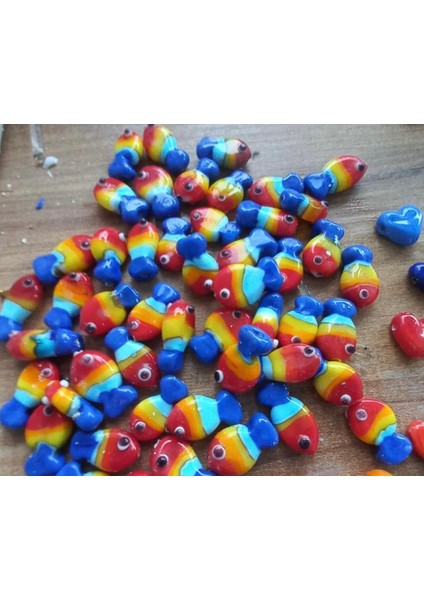 Murano Cam Boncuk Balık