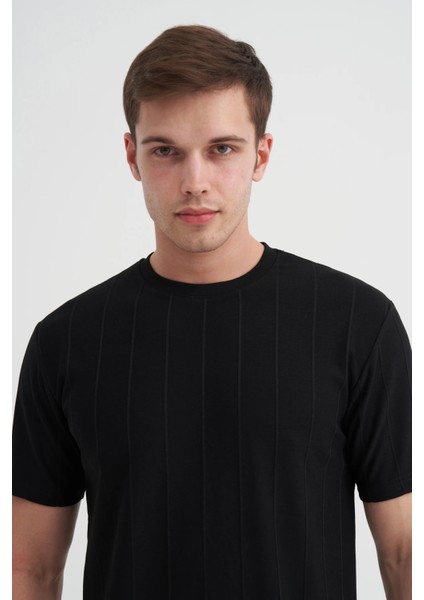 Siyah Erkek T-Shirt 4203 fırsatları