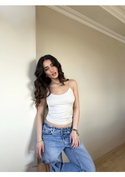 Taş Zra Model Poliamid Ip Askı Bluz
