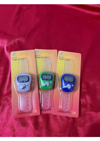 Dijital Tesbih Zikirmatik Dijital Sayaçlı ( Karışık Renk) 50 Adet fiyatları