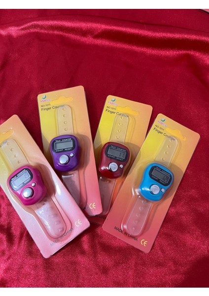 Dijital Tesbih Zikirmatik Dijital Sayaçlı ( Karışık Renk) 50 Adet fırsatları